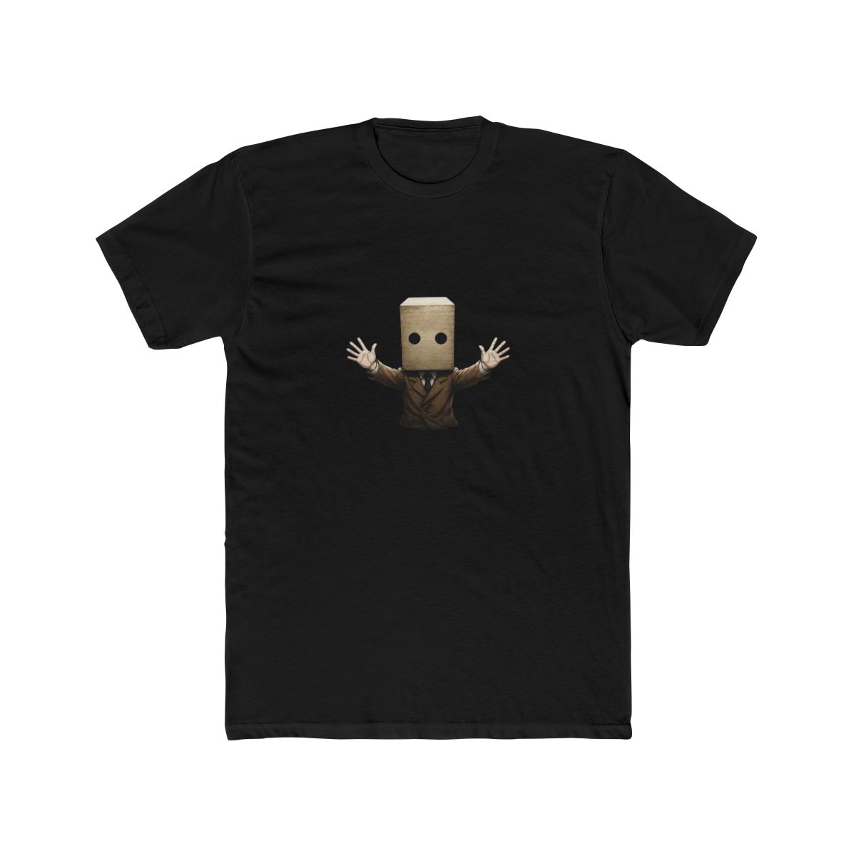Mono Minimalist T Shirt - Effortless Less is More Style - alternate angle 2, merchandise