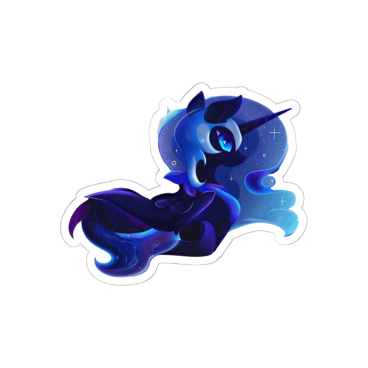 Nightmare Moon Sticker | Bold My Little Pony Alicorn Vinyl Decal