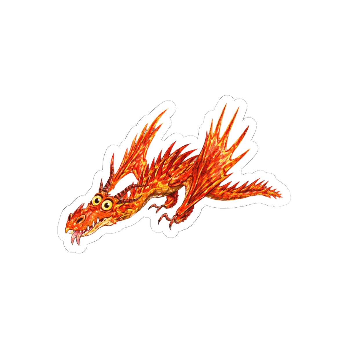 Little Monstrous Nightmare Sticker | Cute Monster Vinyl Decal
