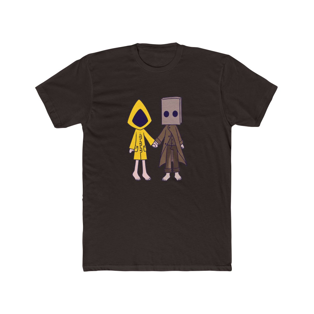 Little Nightmares Six and Mono Horror T Shirt - alternate angle 2, merchandise