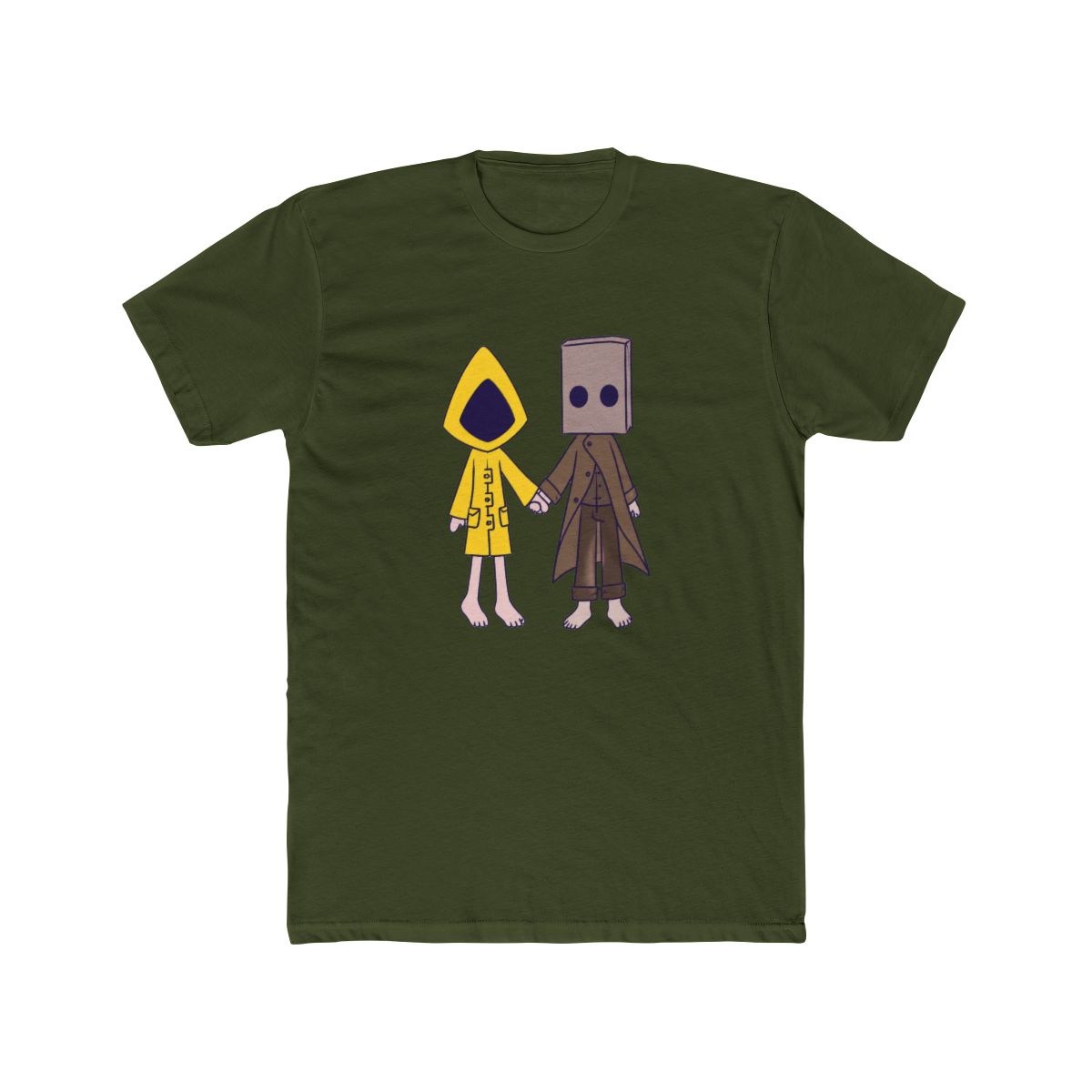 Little Nightmares Six and Mono Horror T Shirt - alternate angle 4, merchandise
