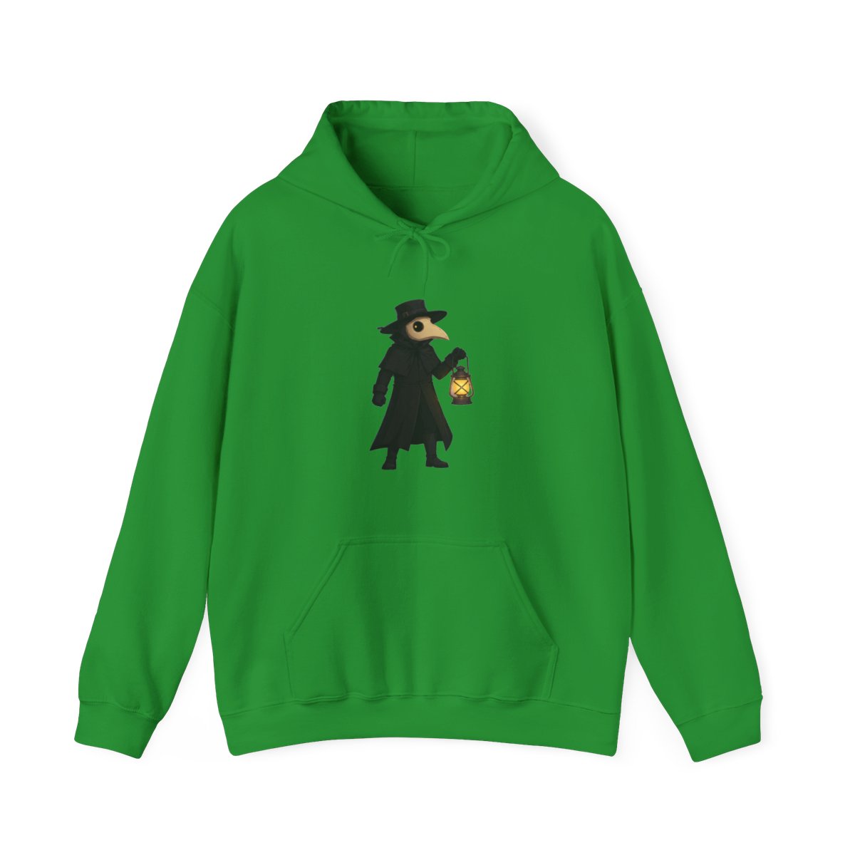 Plague Doctor XVI Macabre Hoodie - Goth Halloween Gift - alternate angle 4, merchandise