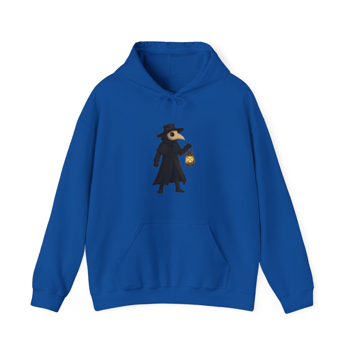 Plague Doctor XVI Macabre Hoodie - Goth Halloween Gift - alternate angle 5, merchandise