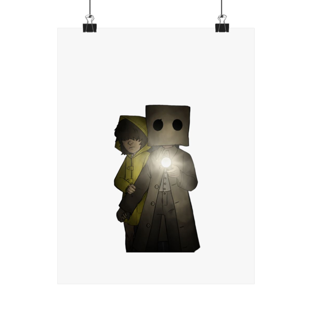 Small Bad Dreams Surreal Poster | Cute Creepy Wall Art Print - alternate angle 4, merchandise