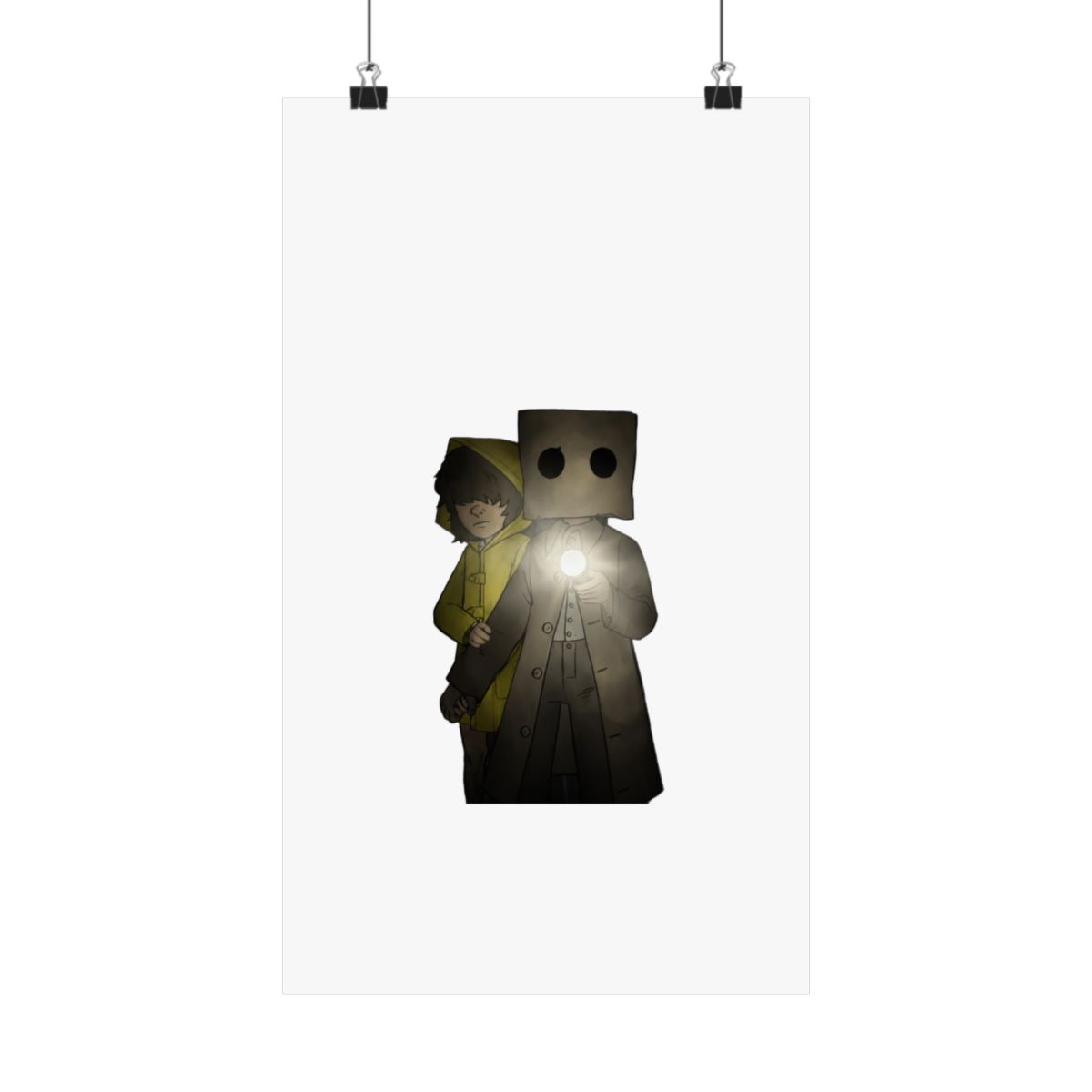 Small Bad Dreams Surreal Poster | Cute Creepy Wall Art Print - alternate angle 5, merchandise