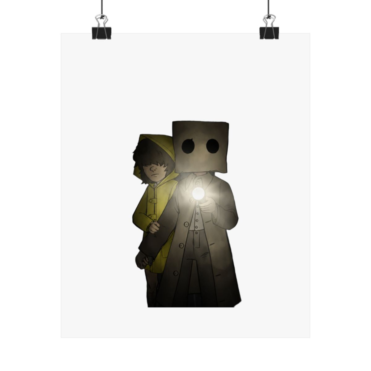 Small Bad Dreams Surreal Poster | Cute Creepy Wall Art Print - alternate angle 3, merchandise
