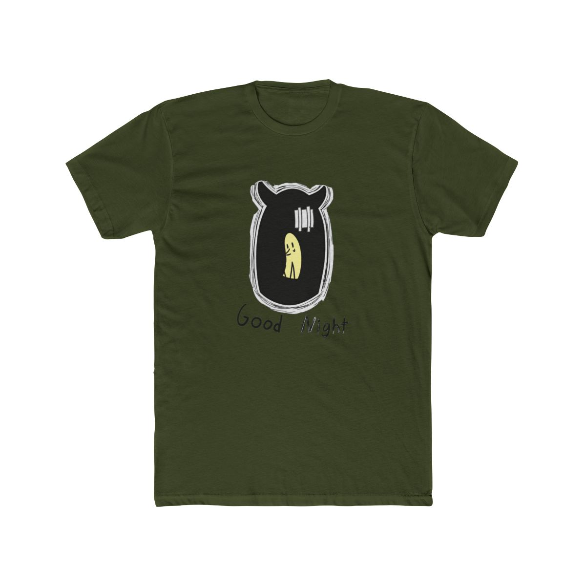 Oyasumi Good Night Japanese Minimalist T Shirt - Cozy Anime Gift - alternate angle 5, merchandise