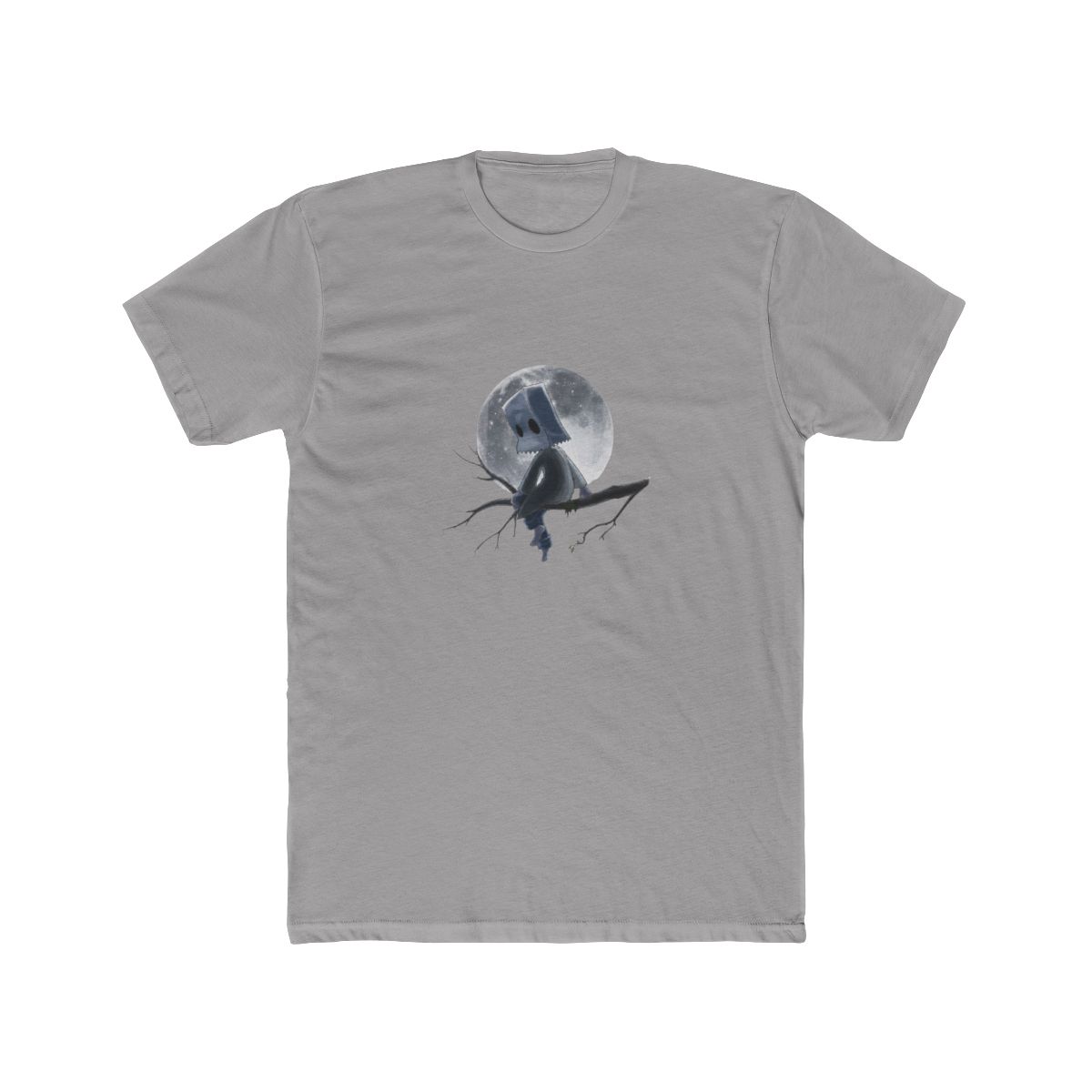 Mono Under the Moon Minimalist T Shirt - Stargazer Gift