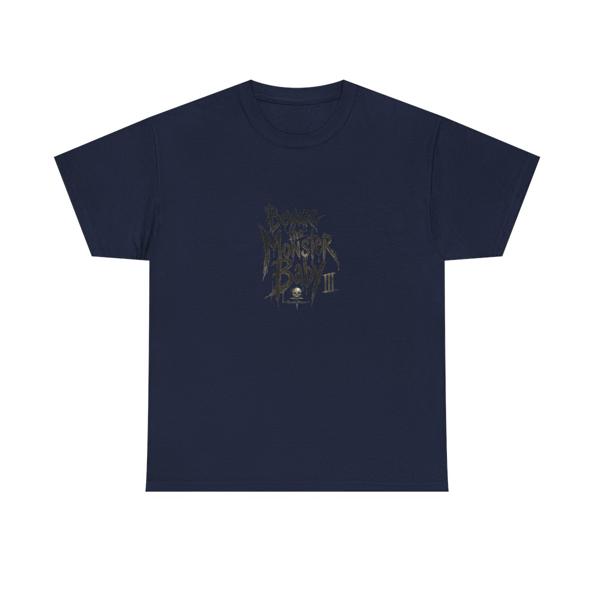Little Nightmares III "Beware the Monster Baby" Unisex Tee - alternate angle 5, merchandise