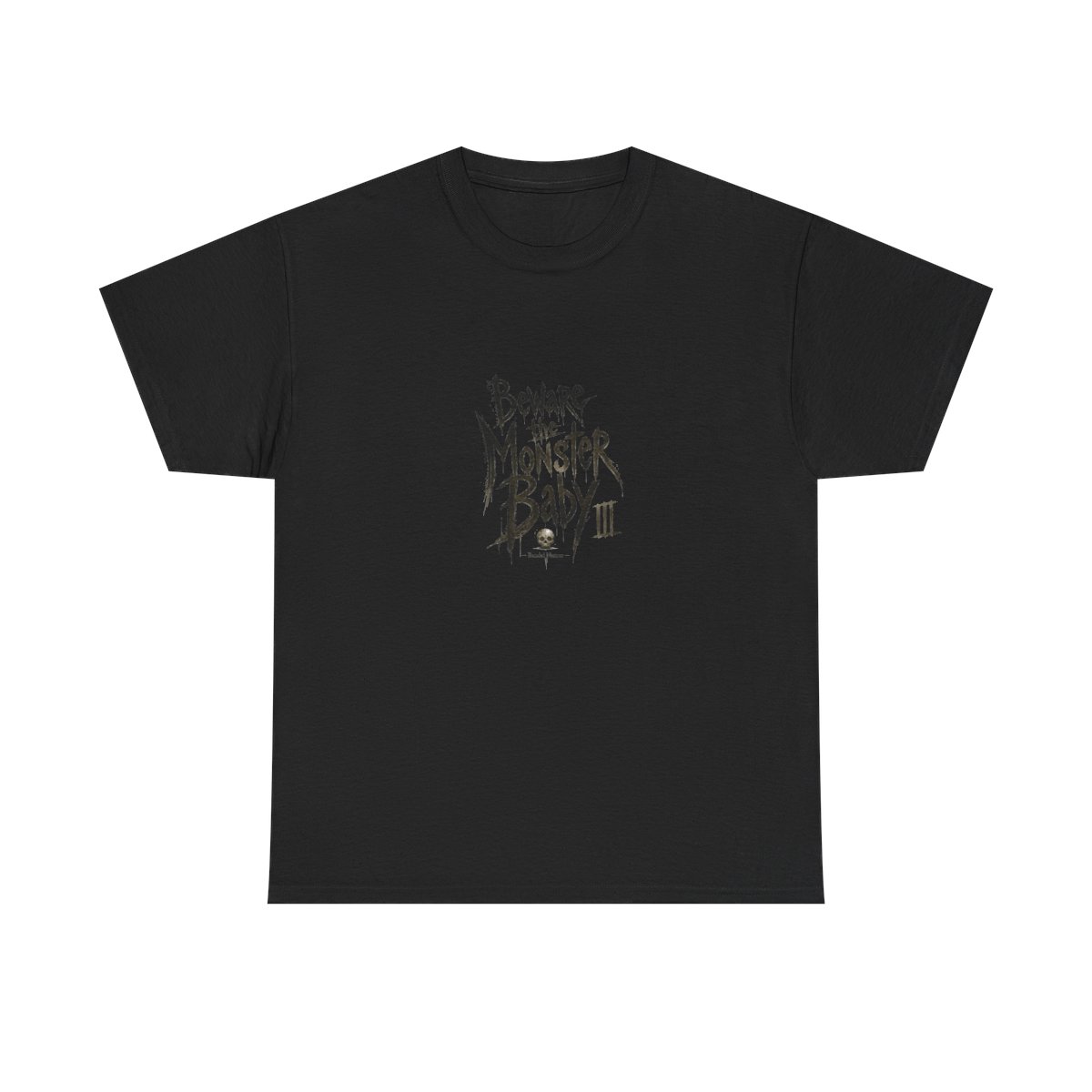 Little Nightmares III "Beware the Monster Baby" Unisex Tee - alternate angle 2, merchandise