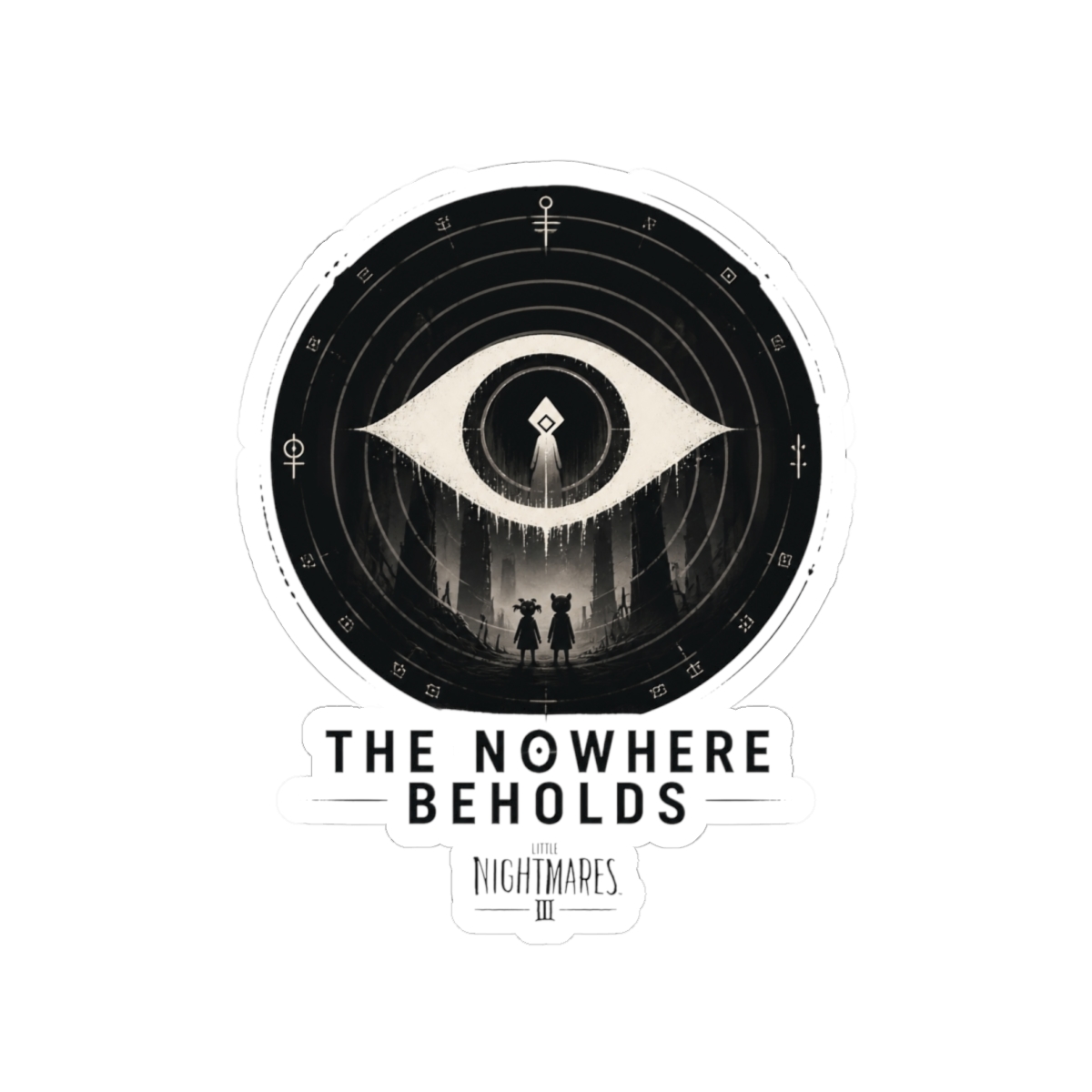 Little Nightmares III "The Nowhere," Sticker