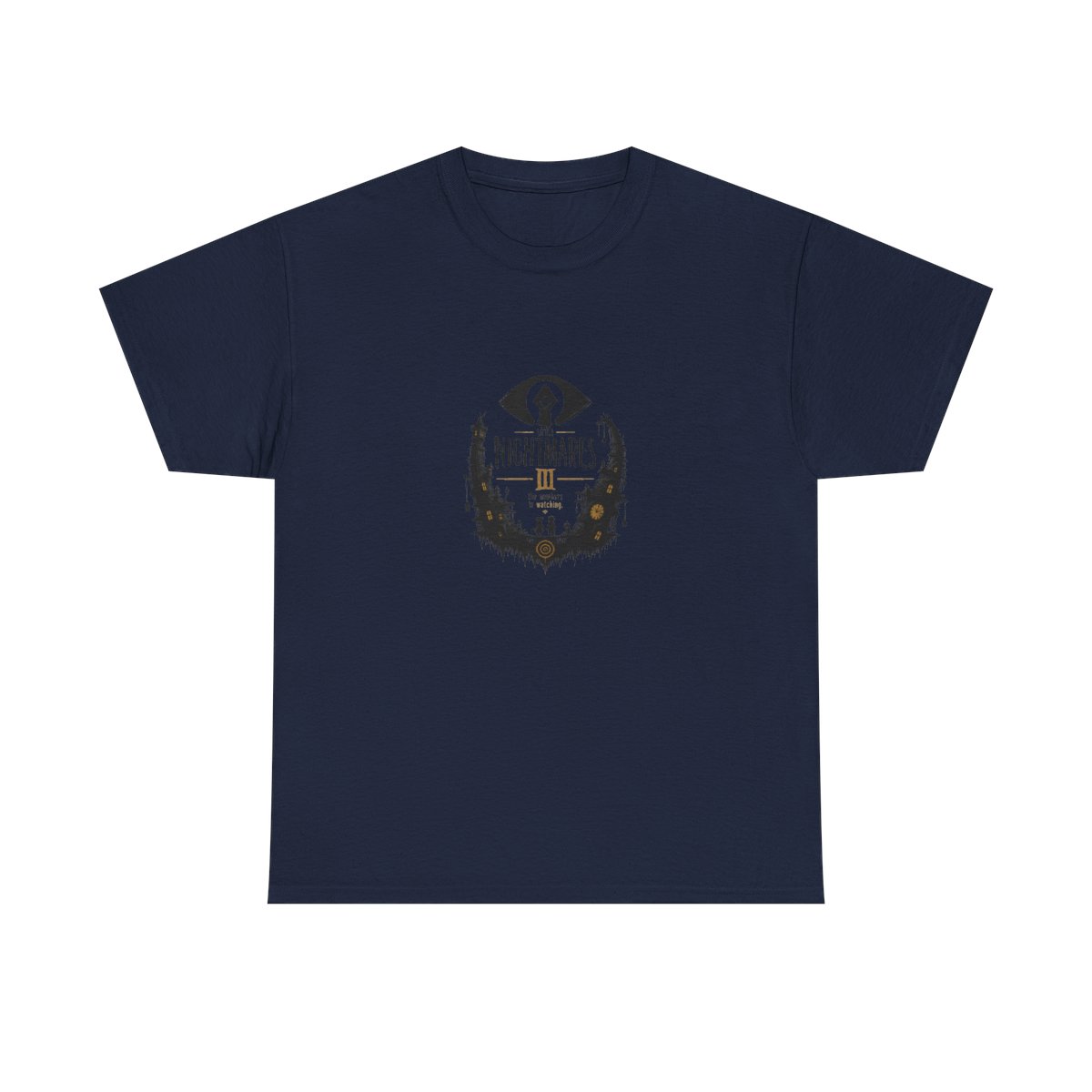 Little Nightmares III "The Nowhere is watching." Unisex Tee - alternate angle 3, merchandise