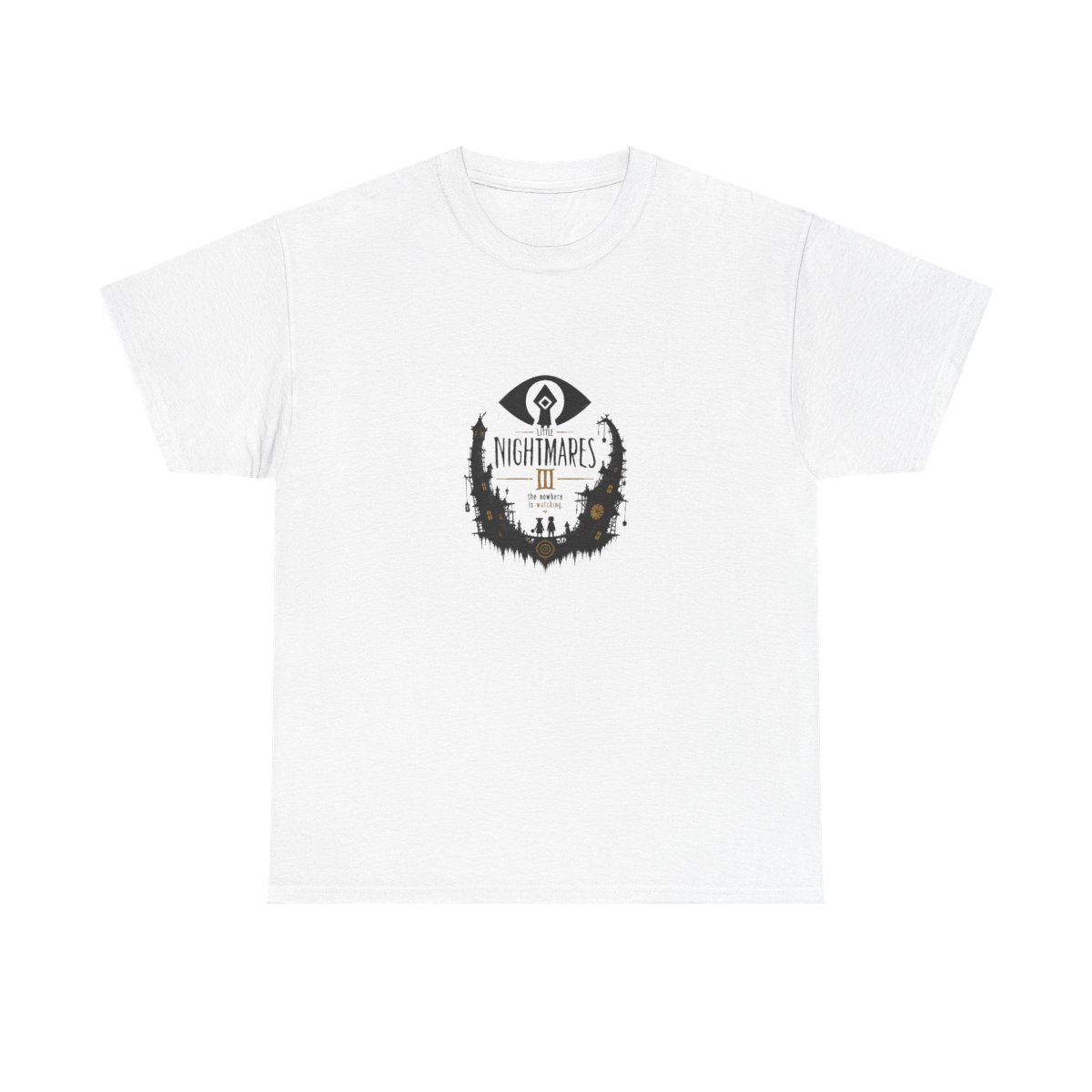Little Nightmares III "The Nowhere is watching." Unisex Tee