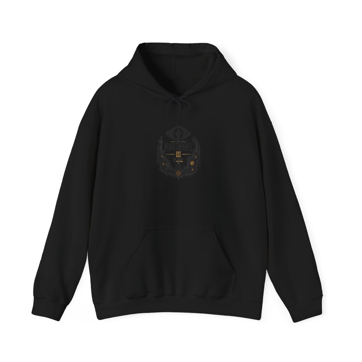 Little Nightmares III "The Nowhere is watching." Hoodie - alternate angle 5, merchandise