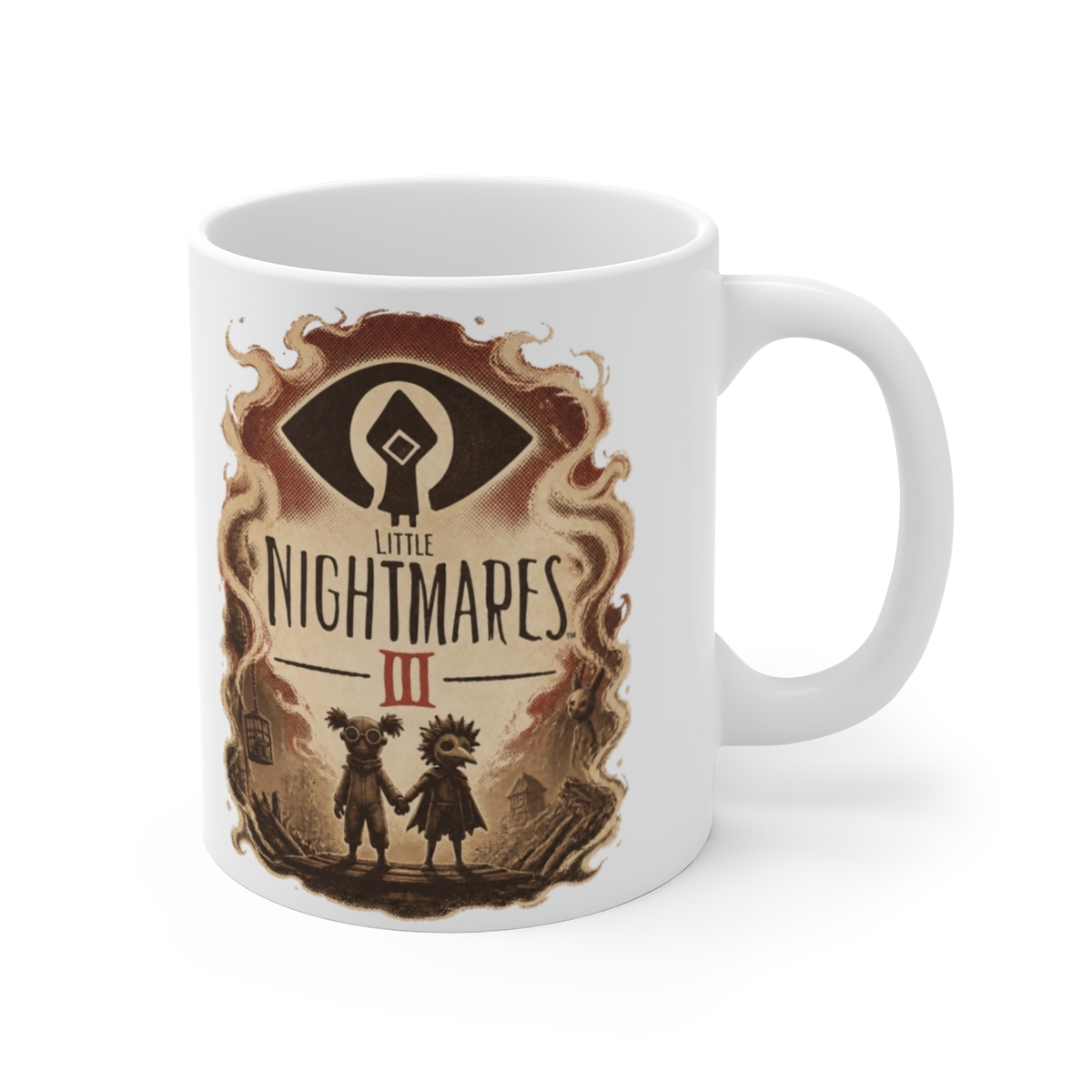 Little Nightmares III "Design 3" White Mug