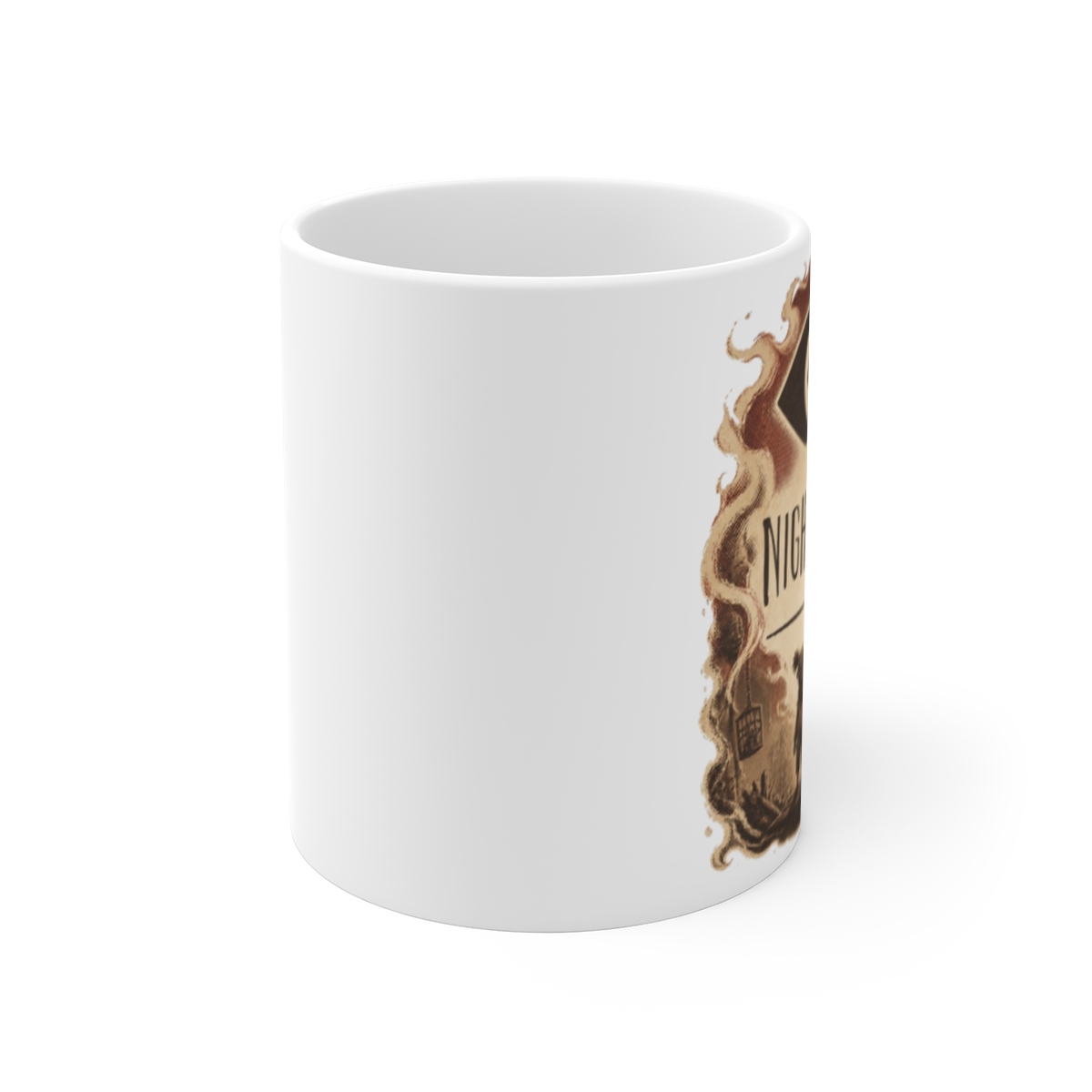 Little Nightmares III "Design 3" White Mug - alternate angle 1, merchandise