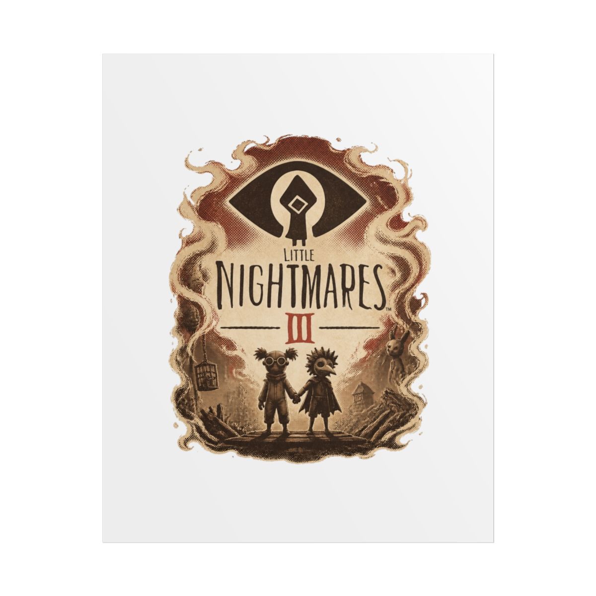 Little Nightmares III "Design 3" Poster - Official Posters & Wall Art merchandise