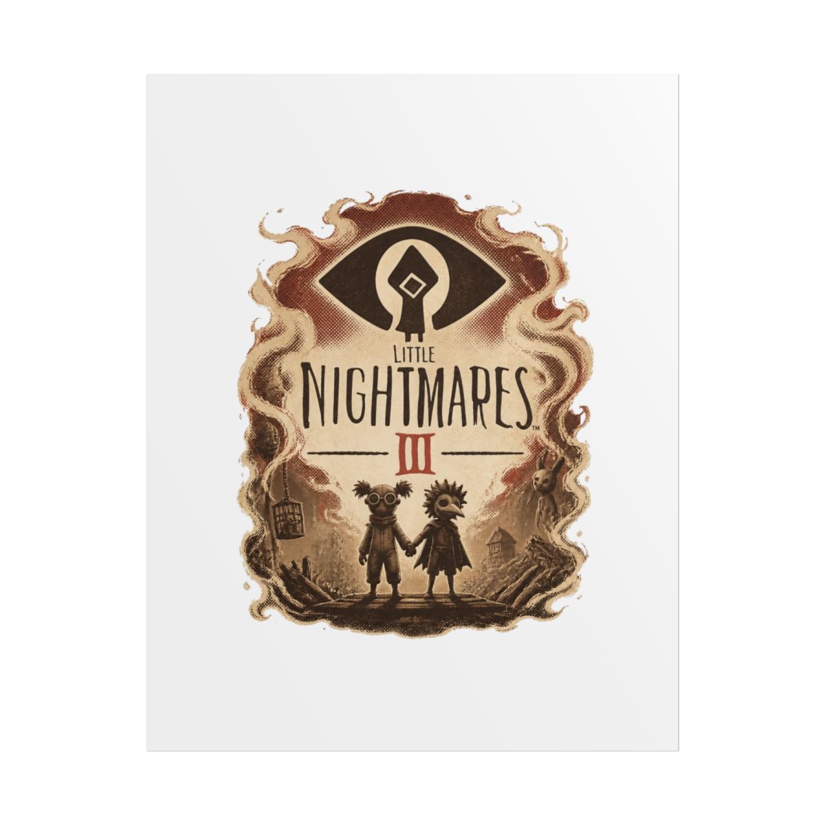 Little Nightmares III "Design 3" Poster - alternate angle 1, merchandise