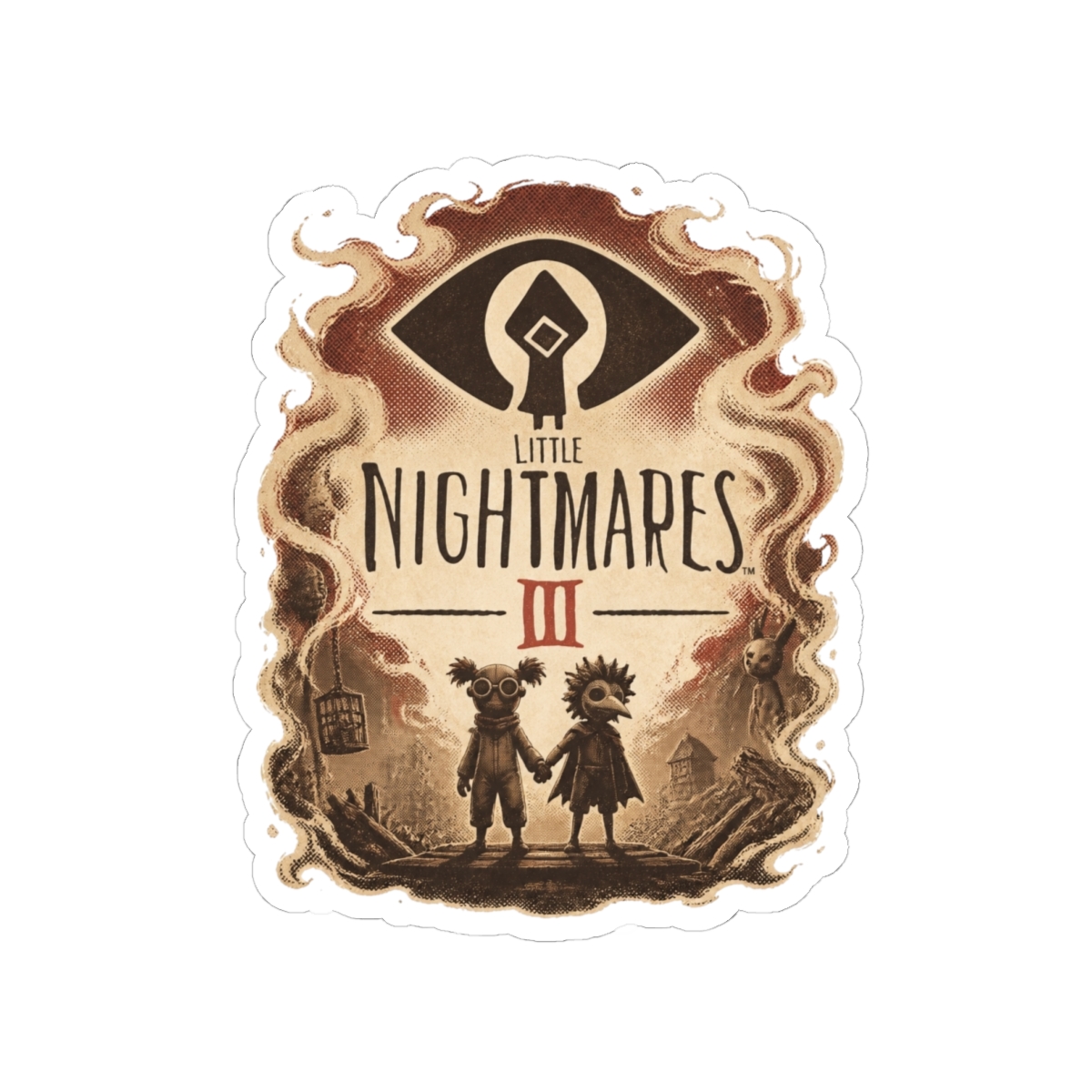 Little Nightmares III "Design 3" Sticker - Official Stickers merchandise