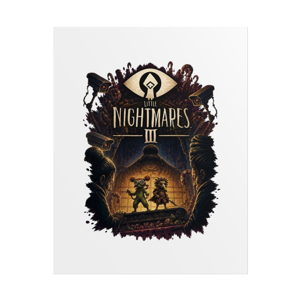 Little Nightmares III "Design 4" Poster - alternate angle 1, merchandise