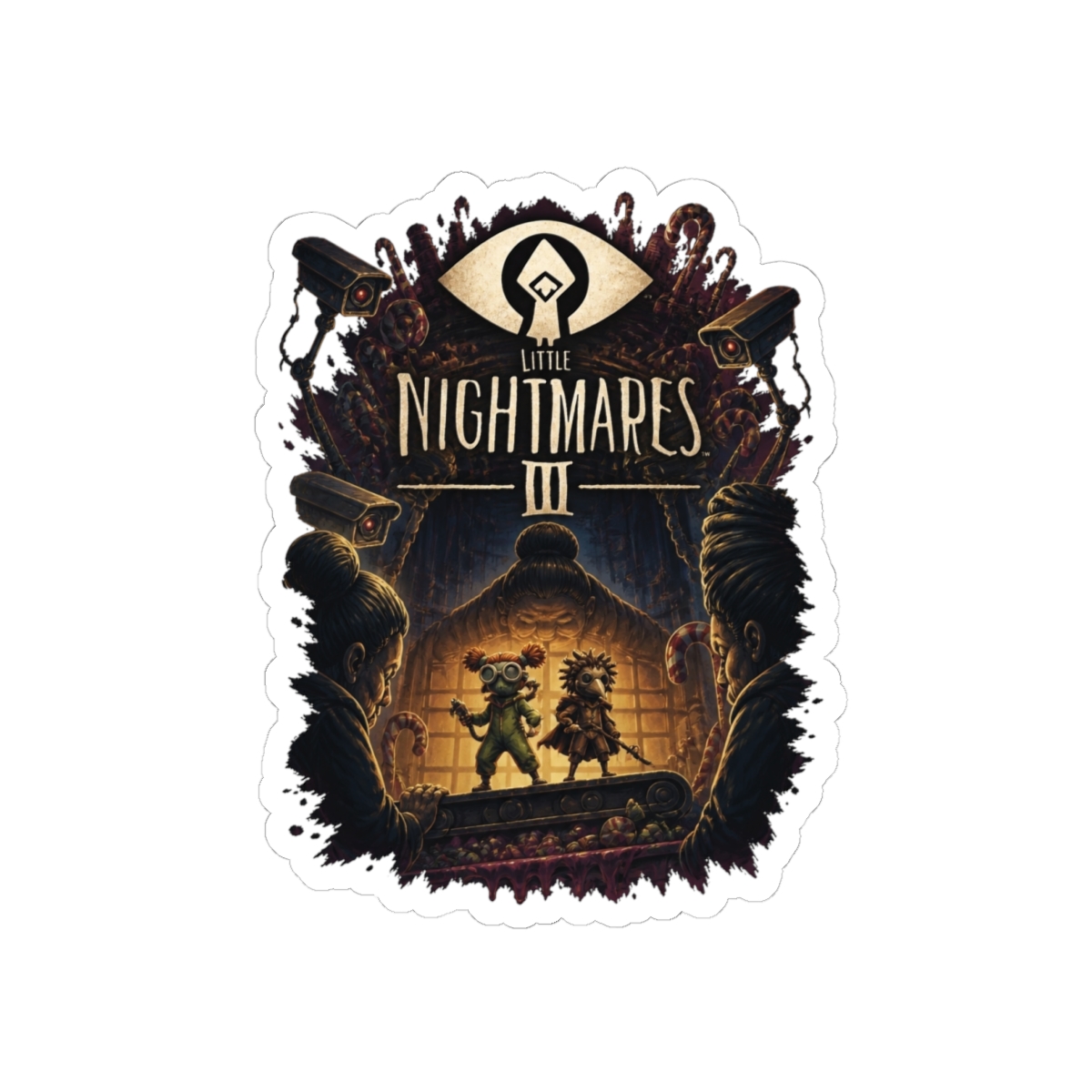 Little Nightmares III "Design 4" Sticker - Official Stickers merchandise